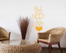 All You Need Quotes Wall Art Stickers
